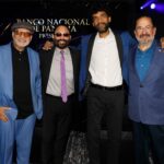 Lilo Sánchez, Roberto Delgado y el maestro Omar Alfanno
