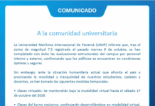 UMIP confirma condiciones seguras de su campus tras evaluaciones estructurales por sismo